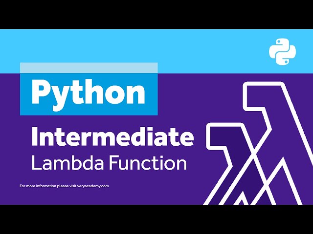 Python Lambda Functions