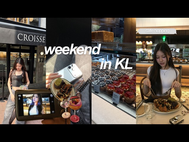 weekend in kl vlog ☕️: cafe hopping in kl & family days (cozy vlog)