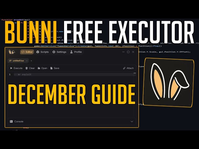 BUNNI ROBLOX EXPLOIT/EXECUTOR | HOW TO DOWNLOAD, INSTALL & EXECUTE SCRIPTS ON ROBLOX DECEMBER 2025