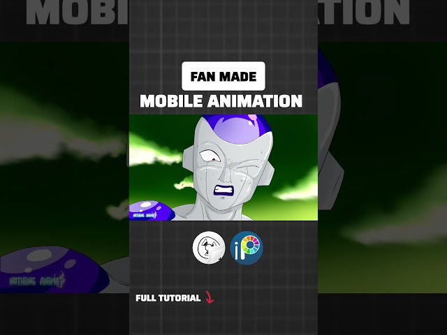 Mobile Animation of Dragon Ball Z | Nothing Animate #dragonball #anime #flipaclip #animation