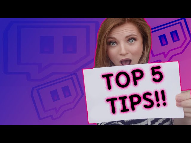Top 5 things every new streamer should do!