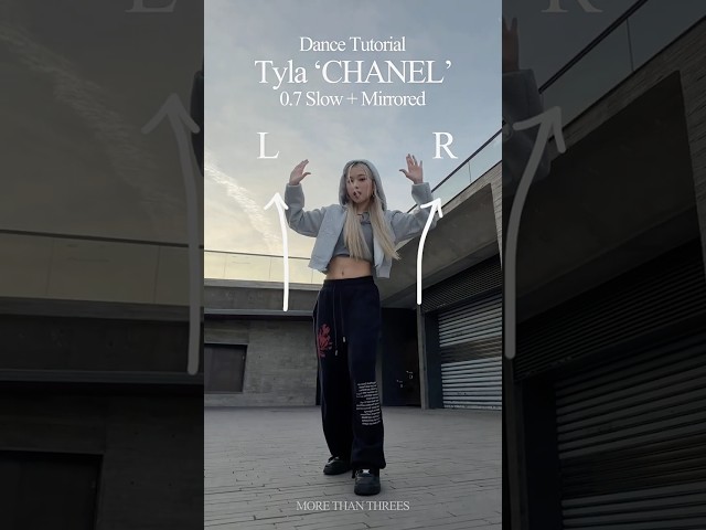 Tyla ’CHANEL’ Viral Trend Dance 0.7X Mirrored Tutorial❤️‍🔥@Tylaofficial dc: kipittok