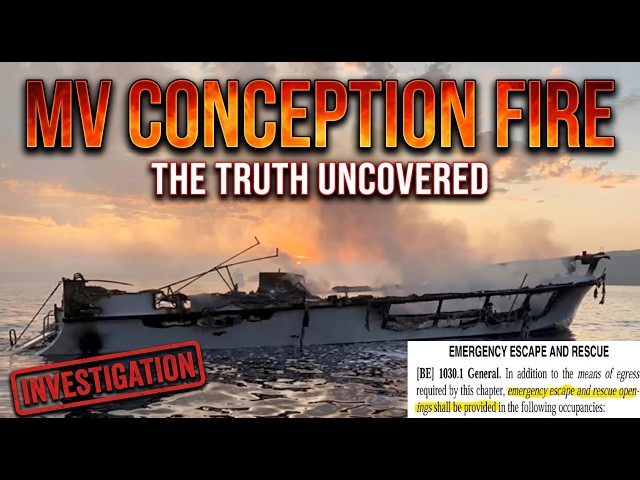 34 Lives Lost: The Conception Dive Boat Fire and What It Taught Us About Boat Fire Safety