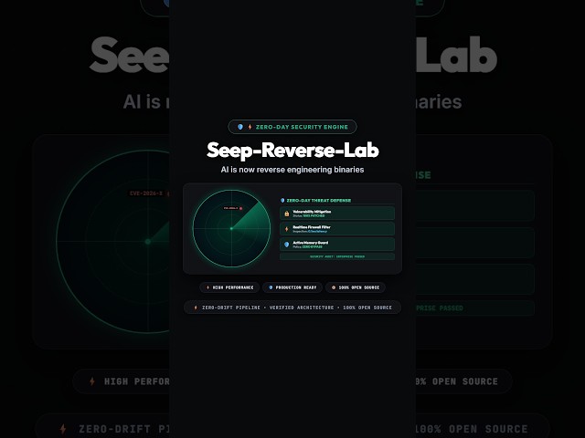 AI is now reverse engineering binaries 🤖