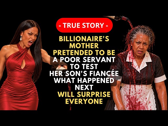 Billionaire’s Mother Pretended to Be a Poor Servant to Test Her Son’s Fiancée... Billionaire Family.