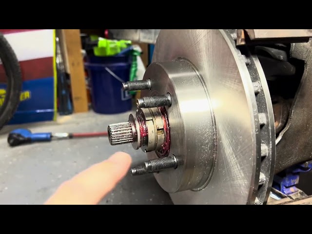 Ford Bronco II Front Axle Retaining Clip Install