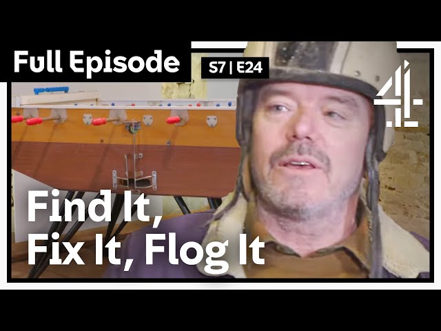 Restoring Antique Table Football Table | Find It, Fix It, Flog It | Channel 4