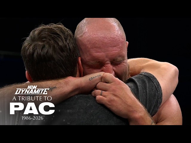 Jon Moxley and Bryan Danielson make amends to honor PAC's legacy | A Tribute to PAC