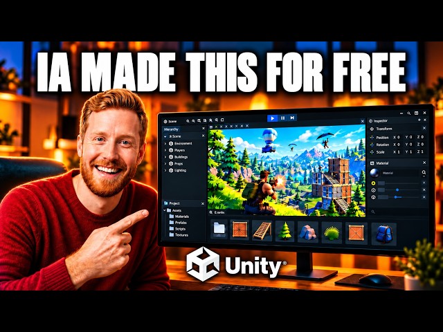 How to Create a Videogame with Unity For FREE With IA