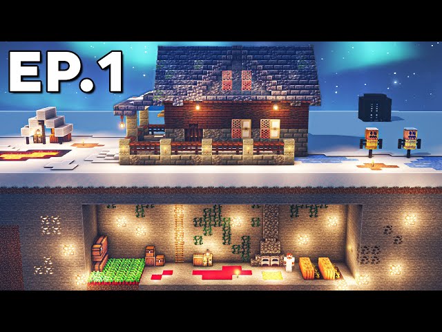 My Perfect Start in Minecraft's COLDEST MOD