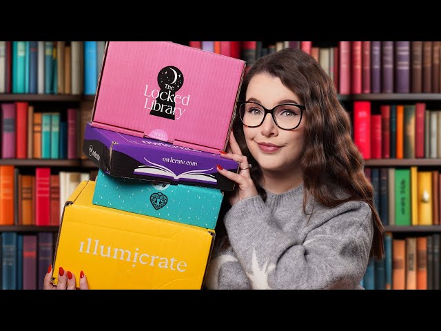 SEPTEMBER BOOK SUBSCRIPTION BOXES 2025 📚 Illumicrate, OwlCrate, Locked Library & Forbidden Wing