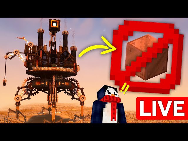 🔴 "Steampunk, But NO Copper" Community Build Challenge LIVE JUDGING!