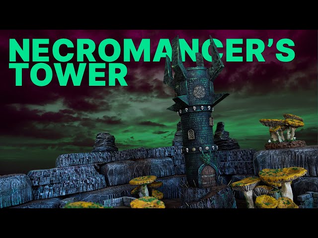 💀How to Build a Necromancer’s Tower (Easy & Cheap!)