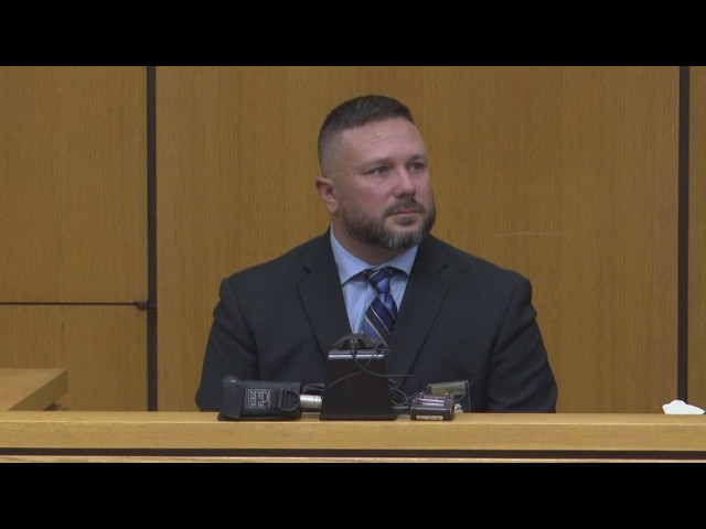 Christopher Hudson, Lenawee County Sheriff's Office, testifies on a 911 call Skelton boy placed