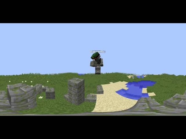 360 Degree Minecraft Video!!!