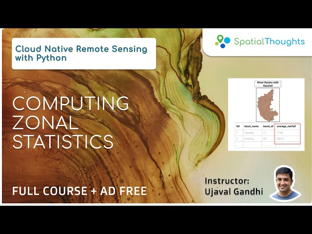 Computing Zonal Statistics - Cloud Native Remote Sensing with Python