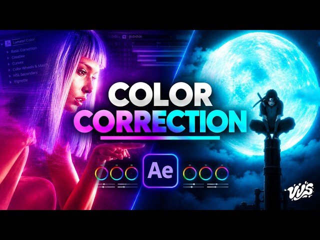 How to do Color Correction | After Effects VFX tutorial #1