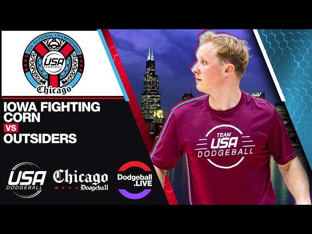 Iowa Fighting Corn vs Outsiders [Cloth Mixed Final] 2026 USA Dodgeball National Championships