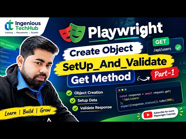🚀 Playwright Project Setup & Validate GET Method | API Automation with Playwright