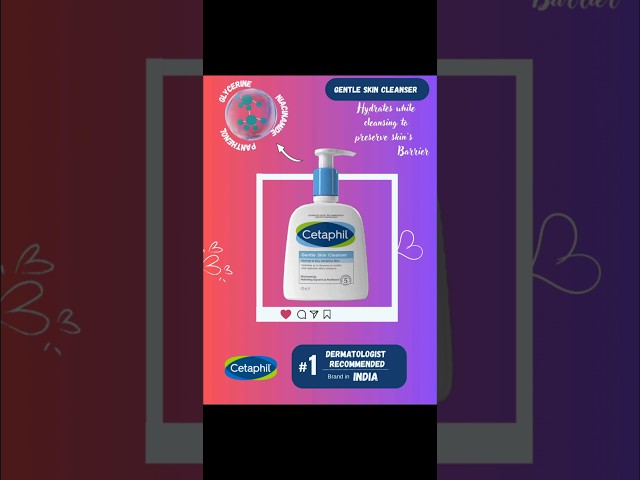 Cetaphil ad poster design in canva @cetaphilph3849 @canva #ytshorts
