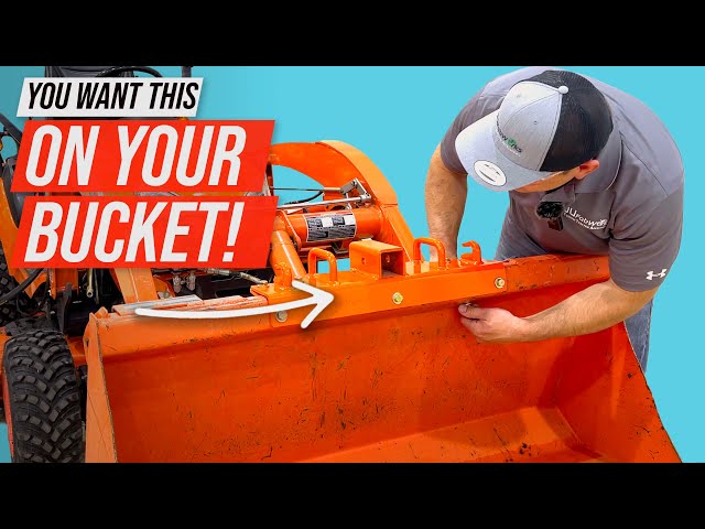 BEST BOLT-ON BUCKET BRACKETS FIX KUBOTA'S BAD DESIGN! 🚜