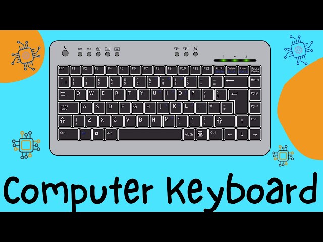 KNOW YOUR COMPUTER KEYBOARD - COMPUTER CLASS 1 | KIDS LEARNING EDUCATIONAL VIDEOS| DONUT KIDS TV