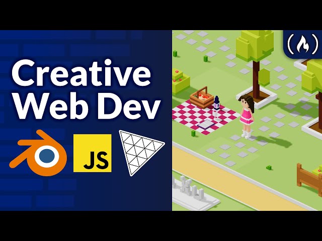 Creative Web Development with Three.js and Blender – 3D Portfolio for Beginners