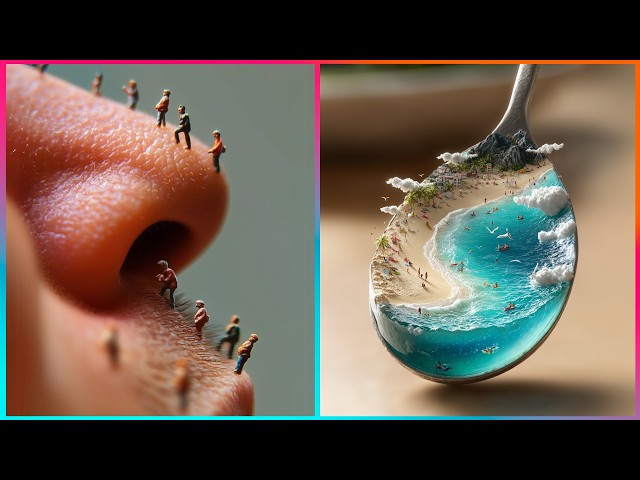 Amazing MINIATURE Creations That Are At Another Level