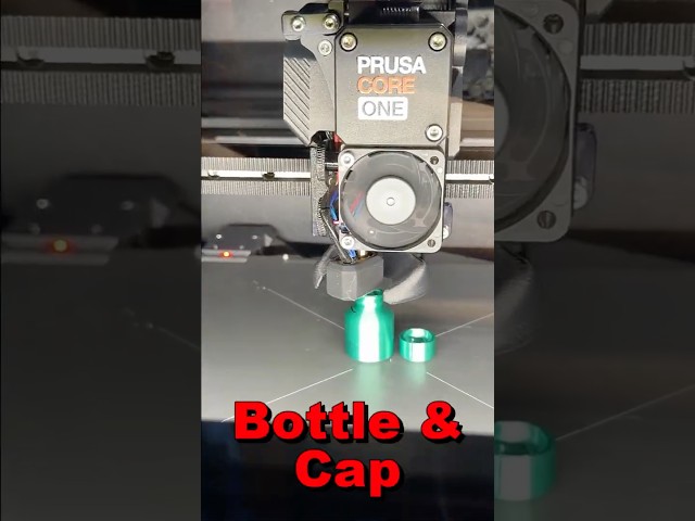 Easy Tinkercad Knuckle Threads: 10 minute Bottle & Cap! 💯🔥