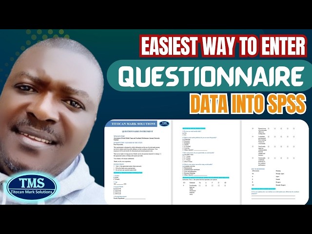 How to Enter Questionnaire Response Data into SPSS | A Beginner Friendly Step by Step Guide