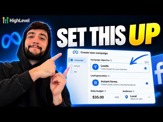 How to Set Up Facebook Ads for GoHighLevel (FULL BREAKDOWN)