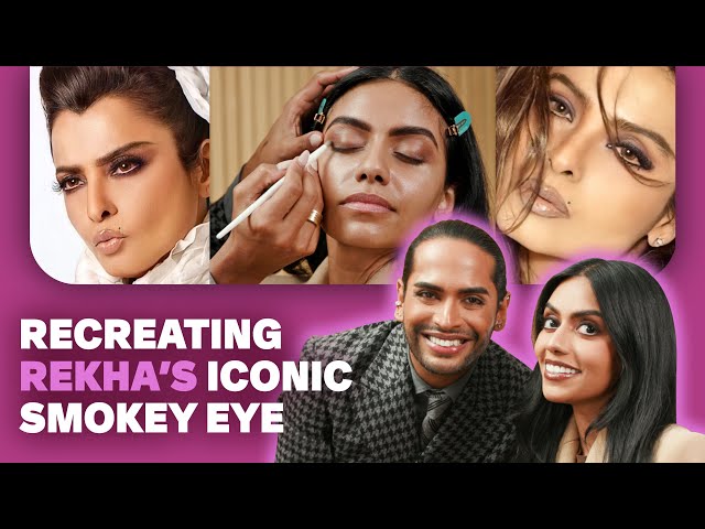 Aditya Madiraju Teaches You How to Recreate Bollywood Icon Rekha's Makeup | Rock The Look