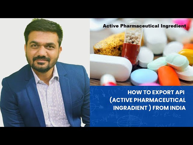 How to export API from india 