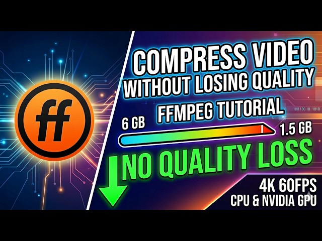how to compress large videos without losing quality