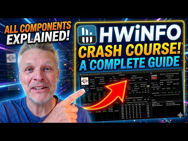 HWiNFO Crash Course | All Hardware Components Explained