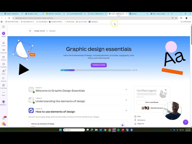 Lesson 1 Welcome to Graphic Design Essentials