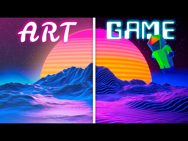 Developing a Shader Inspired by Vaporwave Art