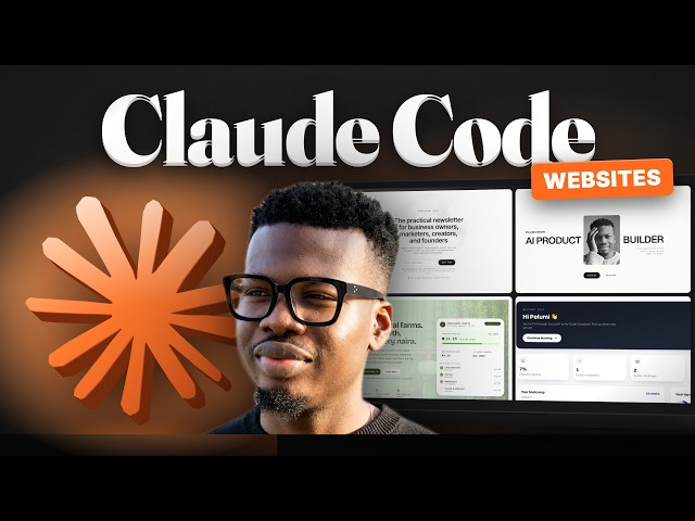 I can't code. Claude Code built the site that got me a client.