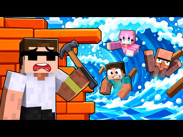 Build to Survive Deadly Tsunami in Roblox..