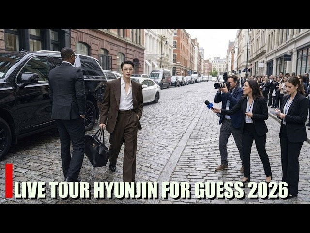LIVE HYUNJIN 'GUESS' TOUR 2026! Hyunjin Stray Kids hits the streets of Los Angeles.