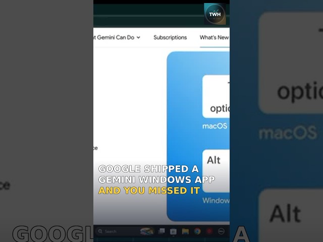 Google Shipped a Gemini Windows App and You Missed It