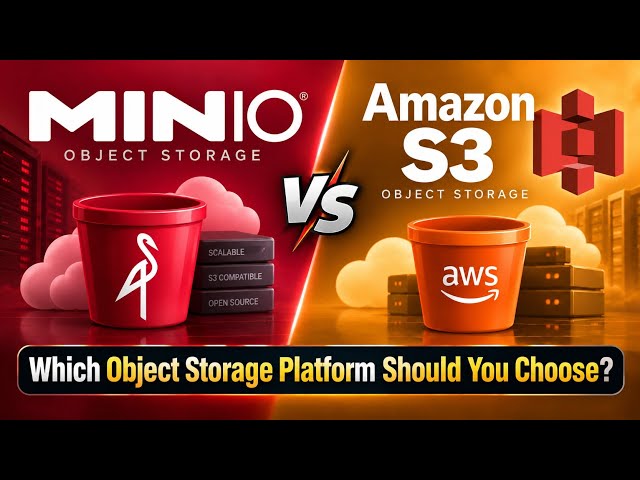 MinIO vs Amazon S3 | Which Object Storage Platform Should You Choose? | Uplatz
