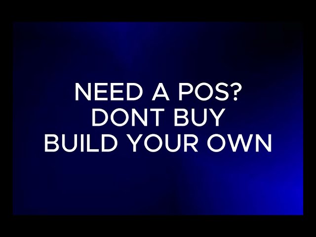 POS using Google Sheets as Database and Google Appsheet as app developer POS INTRO