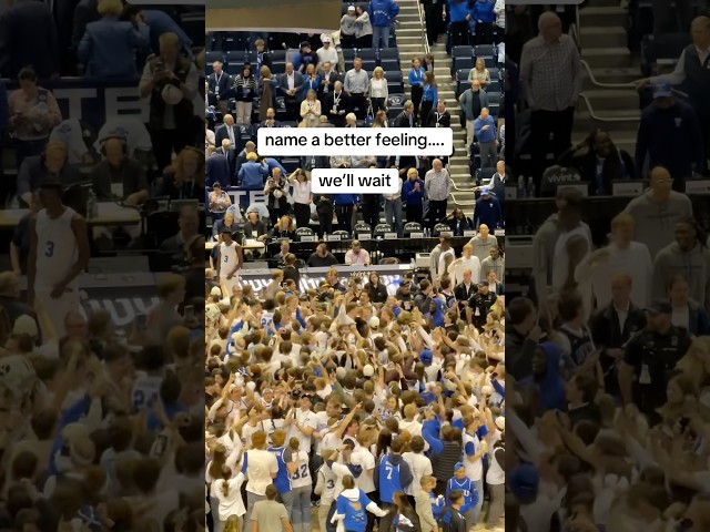 Just Mboup and his 2,000 closest friends 🫶 #byu #basketball #college