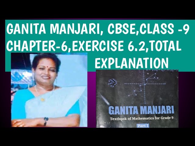 GANITA MANJARI, CHAPTER-6,EXERCISE 6.2(Q.NO.1 TO 6) TOTAL SOLUTION. 