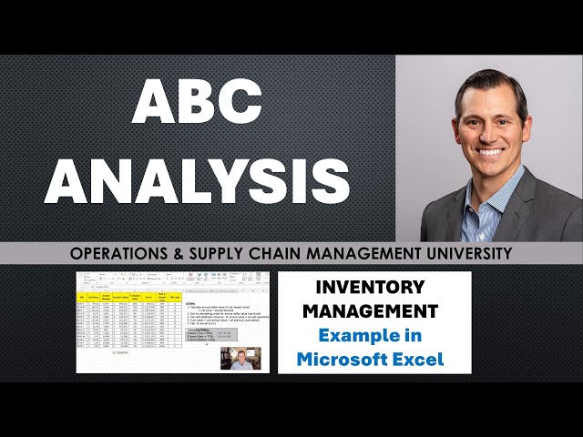 ABC Analysis Explained — Inventory Classification in Microsoft Excel