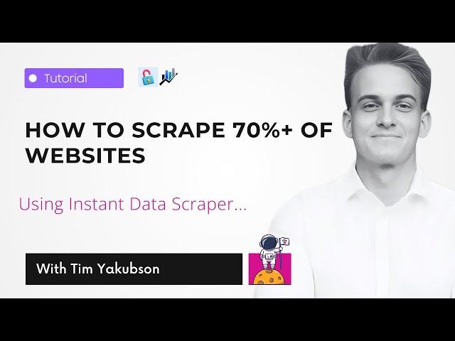 How to use Instant Data Scraper (TUTORIAL)