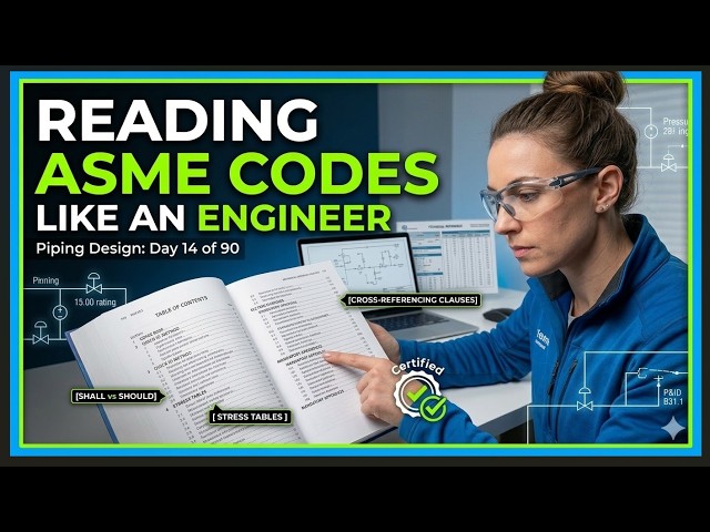 How to read an ASME Code Book like an Engineer| ASME B31.3 |Day 14 of 90 days of Piping series