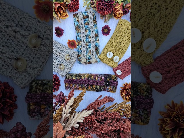Let's make some Ear Warmers for fall🍂 #crochet #earwarmer #hat #pattern #sizeinclusive #diy