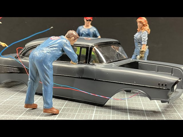 How To attaching model car glass using Quick Shine and Mod Podge  It is that easy
